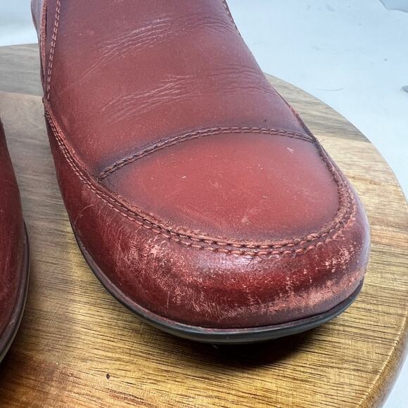 Pikolinos Men’s Red Leather Pull-On Casual Comfort Loafers Size 42‎ - Picture 6 of 9